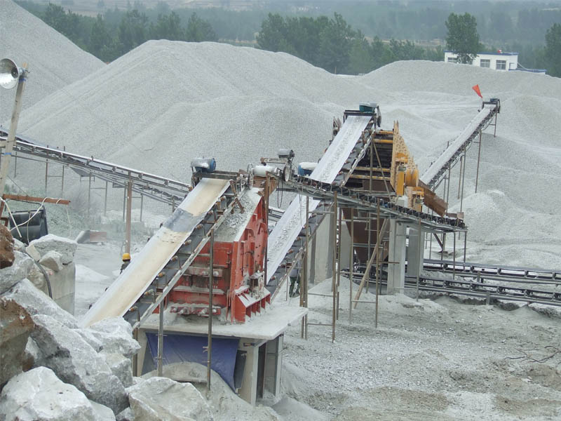 贵州石料生产线设备现场